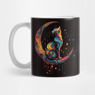 Boho Cat: Free-Spirited Feline Mug